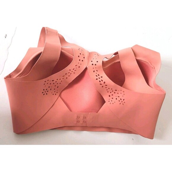 Victoria's Secret VSX Angel Max Sports Bra Size 32DD Rosebud Athleisure Sporty - Picture 7 of 9